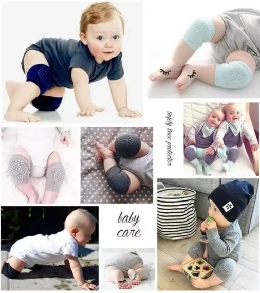 Наколінники для дітей Children chicken knee protector колір рожевий, сірий, чорний Дитячі наколінники | Зображення 2
