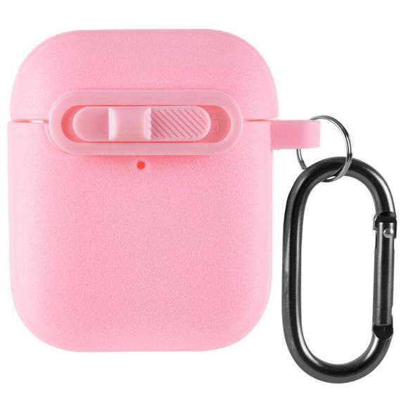 Футляр Frosted для наушников Airpods 1/2 Pink