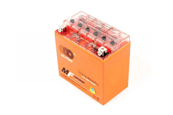 Акумулятор скутер  12V 12А гелевий 150x87x146