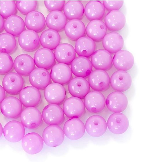 Декоративные жемчужные бусы ЕД-175 сиреневый 0,8 мм 70 шт | Зображення 1