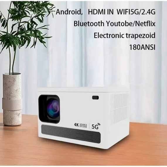 Відео wifi проектор x8 Ultra HD / Домашній кінотеатр | Зображення 2