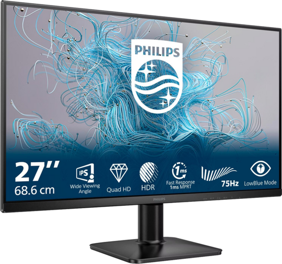 Монiтор 27" Philips 27E2N1500L/00 Black | Зображення 2