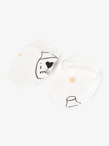 Царапки для малюків на манжеті Bears 915102 0-3 місяці Бежевий shop (4821184764306)