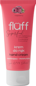 FLUFF Superfood Антибактеріальний та зволожуючий крем для рук, малина 50 мл