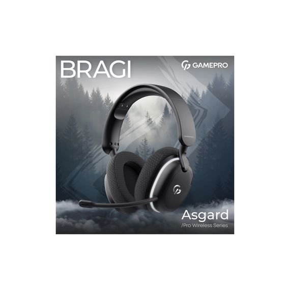 Навушники GamePro Asgard Bragi 7.1 RGB Tri-Mod Black (HSW250B) | Зображення 4