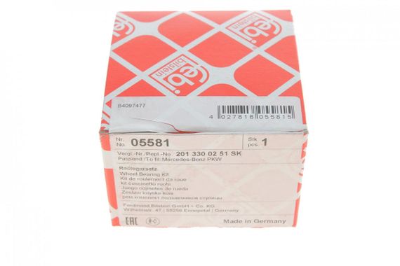 Підшипник маточини передньої Mercedes Benz W124 W201 84-93 05581 | Зображення 3