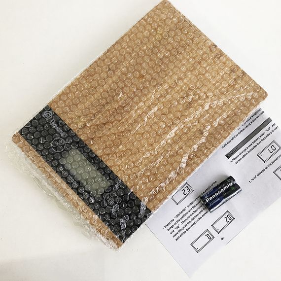 Весы кухонные DOMOTEC MS-A Wood | Зображення 6