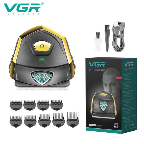 Классная машинка для стрижки волос VGR V-910, Профессиональная машинка для стрижки головы XU-74 | Зображення 6