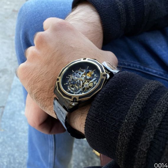 Forsining 8130 Black-Gold-Black | Зображення 8