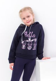 Худі для дівчинки Носи своє 134 Синій (p-8755-90102)