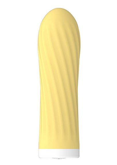 Вібростимулятор Rechargeable Silicone Touch USB Yellow Sex Aura