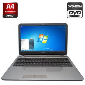Ноутбук HP Compaq 15 / 15.6" (1366x768) TN / AMD A4-5000 (4 ядра по 1.5 GHz) / 8 GB DDR3 / 500 GB HDD / AMD Radeon HD 8330 Graphics / WebCam / DVD-ROM б/у