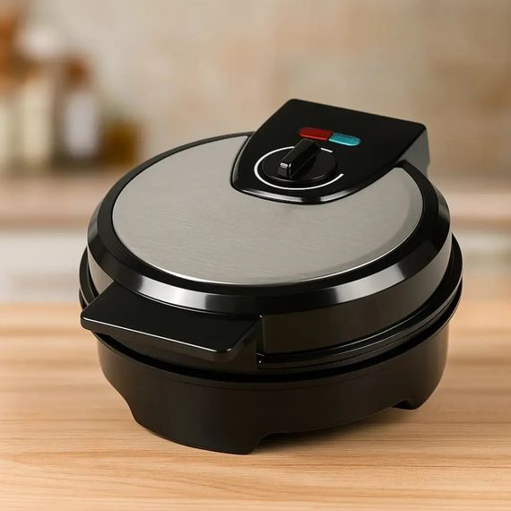 Вафельниця Hoffmans HM-3024 1000W • Електрична вафельниця з антипригарним покриттям і швидким нагріванням | Зображення 2
