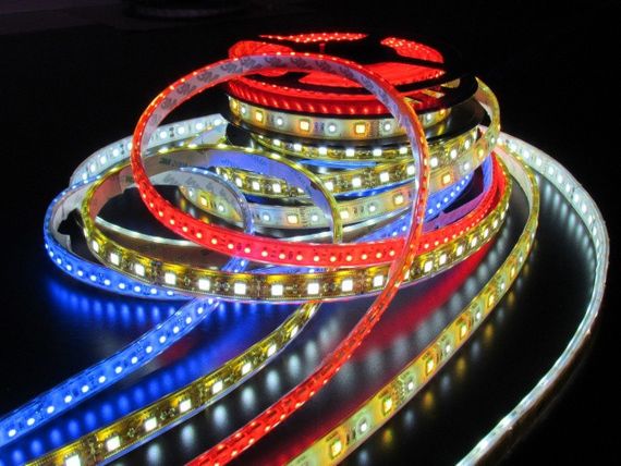Зелена (green) стрічка світлодіодна 6,0W SMD3528 (60 LED / м); Outdoor IP68 Premium | Зображення 1