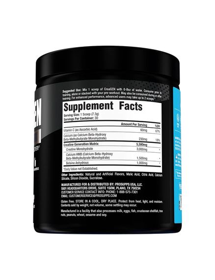 Креатин Pro Supps Creagen Creatine Matrix 219 g (Rocket Pop) | Зображення 1