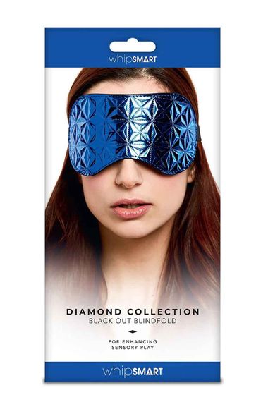 Пов'язка для очей синя WHIPSMART DIAMOND EYEMASK BLUE | Зображення 1