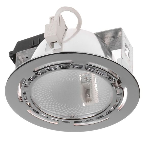 Светильник Downlight потолочный врезной  DL-10 CH (J118mm Rx7)