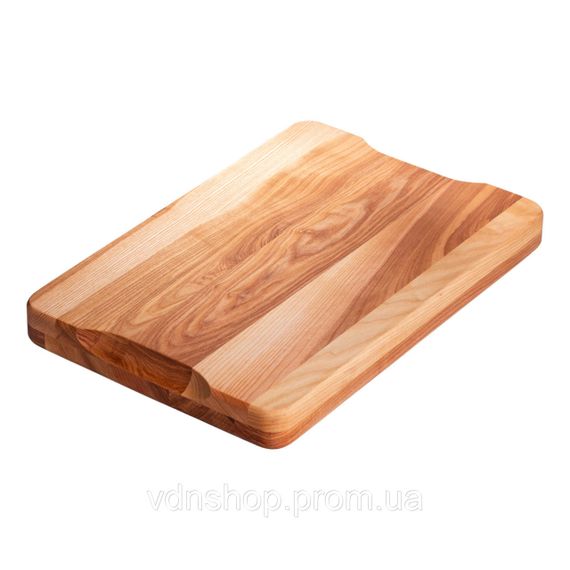 Кухонная разделочная доска деревянная 50×30 см прямоугольная Lugi C36W300500Y | Зображення 3