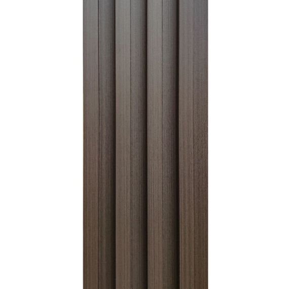 Рейка декоративна WPC стінова 3000х160х23мм Венге SW-00001537 | Зображення 4