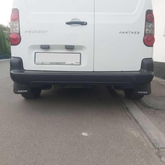 Брызговики (Турция) Задние для Peugeot Partner Tepee 2008-2018 гг | Зображення 2