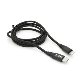 Кабель PZX V-109,Iphone to Type-C,2.1A,Black,длина 1.2м,BOX