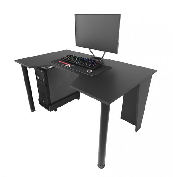 Стол геймерский ZEUS GAMER-2 черный | Зображення 1