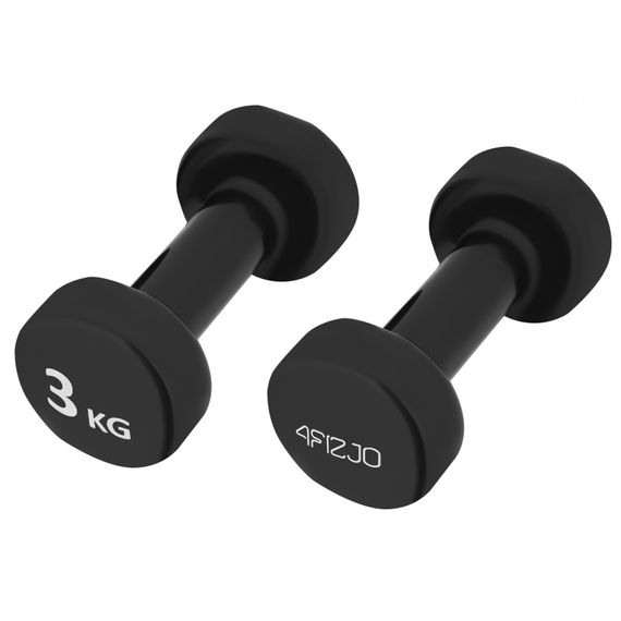 Гантелі вінілові 4FIZJO 2 x 3 кг 4FJ0194 (P-5907739311986) | Зображення 1