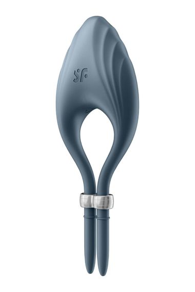Эрекционное вибокольцо лассо Satisfyer Duelist Dark Blue, 10 режимов, мощный мотор