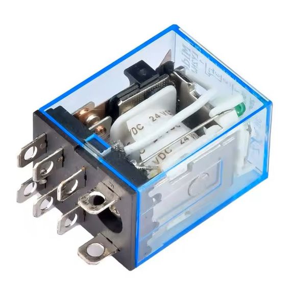Модуль реле електромагнітний DPDT LY2NJ 220В | Зображення 1