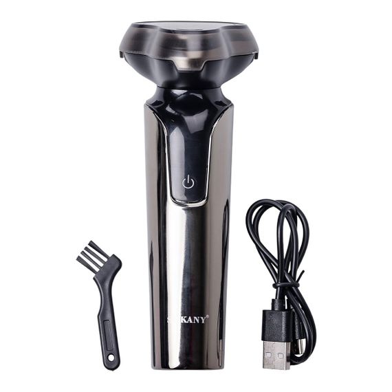 Електробритва акумуляторна 1200 mAh професійна портативна бритва для чоловіків Sokany SK-16040 | Зображення 1