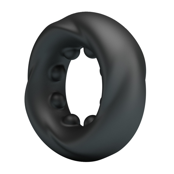 Ерекційне кільце Crazy Bull №4 - DAQUEZ super soft silicone, BI-210354 Sex Aura | Зображення 2