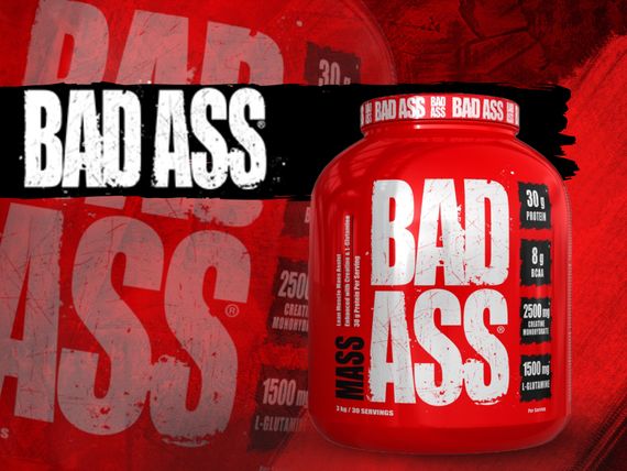 Гейнер Fitness Authority Bad Ass Mass 3000 g (Chocolate) | Зображення 3