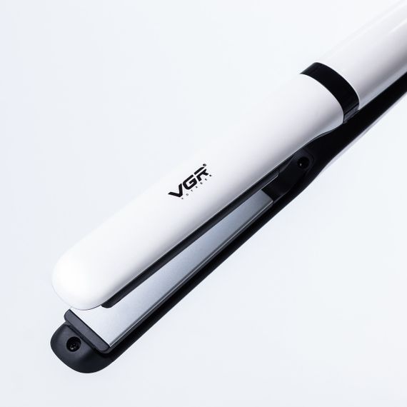 Випрямляч для волосся VGR V-512 з керамічними пластинами, білий | Зображення 1
