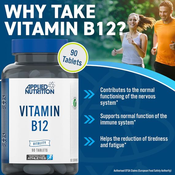 Витамин B12 Applied Nutrition VITAMIN B12 90 VCAPSULES | Зображення 2