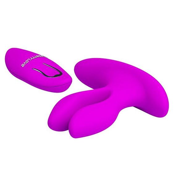 Універсальний вібромасажер для пар Pretty Love "Magic Fingers U" BI-014478W Sex Aura | Зображення 2