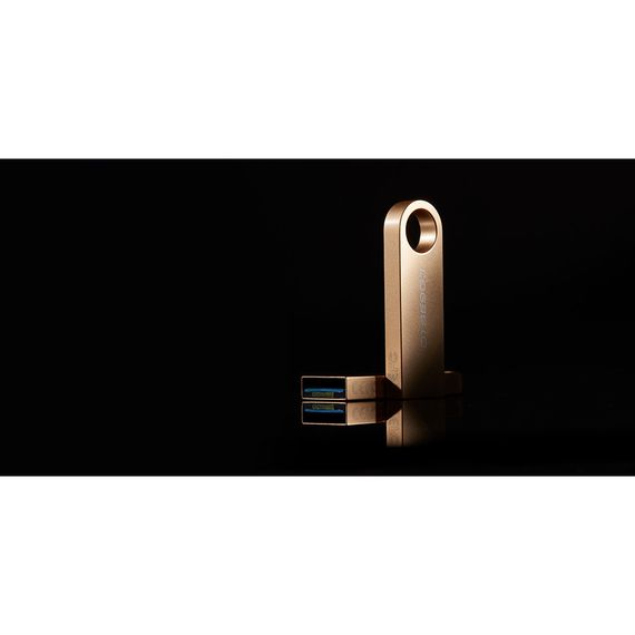 USB флеш накопичувач Kingston 256GB DataTraveler SE9 G3 Gold USB 3.2 (DTSE9G3/256GB) | Зображення 3