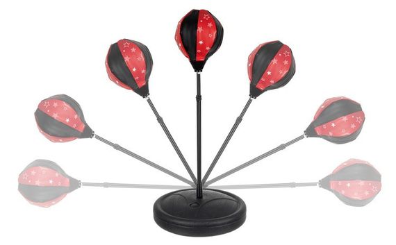 Большой детский набор для бокса Kruzzel ZB16953 — груша + перчатки + насос | Зображення 1