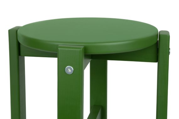 Табурет дерев'яний Iste Comodo 450 мм олива | Зображення 2