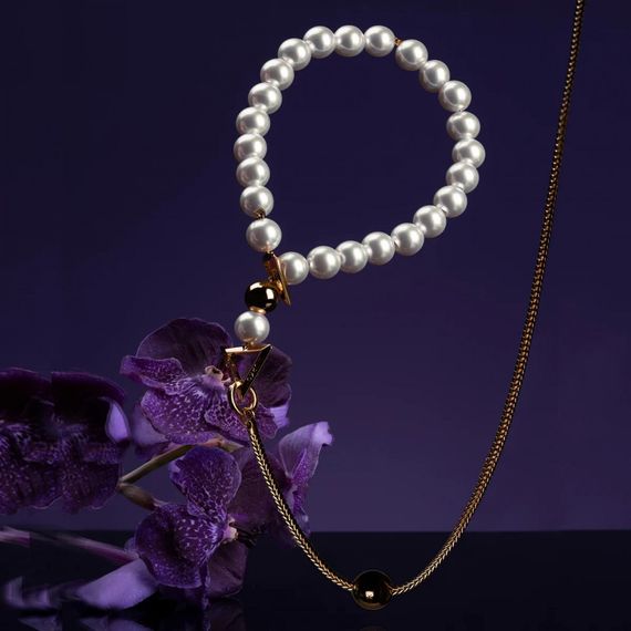 Повідець з італійською шкірою UPKO Moist Eyes Leash, 63 см sexstyle | Зображення 2