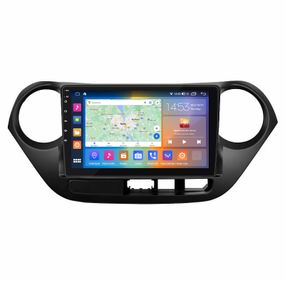 Штатна магнітола 9" Lesko для Hyundai i10 II 2013-2016 2/32Gb CarPlay 4G Wi-Fi GPS Prime IPS Хюндай