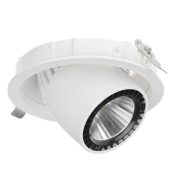 Светильник потолочный LED врезной  LED-56/24W NW WH COB