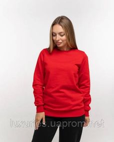 Жіночий світшот українського бренду, теплий жіночий світшот з начосом - 12 кольорів на вибір, зимній світшот