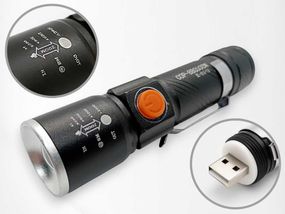 Ліхтарик BL 616 T6 із заряджанням від USB