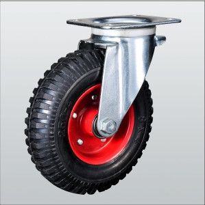 Колесо поворотное “Norma” ,”Medium”, “Hard” с крепежной панелью 1802-PF-160-B