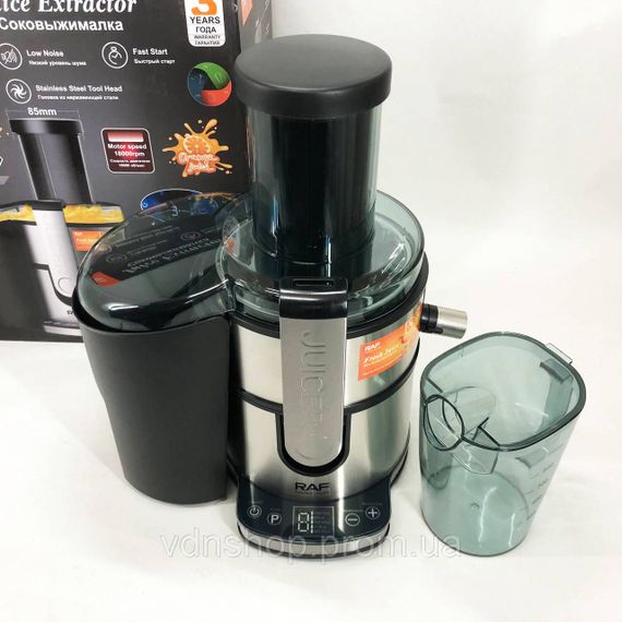 Соковыжималка профи, Сокоотжимной аппарат, Шнековая соковыжималка сок из моркови Мощная DY-11 | Зображення 8