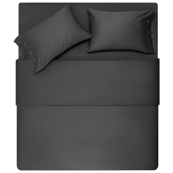 Підковдра ARDESTO Mix&amp;Match Premium, 160х220см, 100% бавовна, сатин, сірий (ART1622DVY)