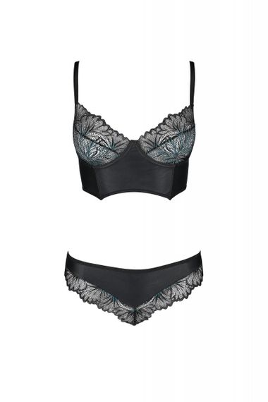 Комплект белья бикини, кружевной black S/M ASTRIDA BIKINI - Passion sexstyle | Зображення 2
