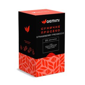 Чай Gemini Суничне Просеко 25 шт.