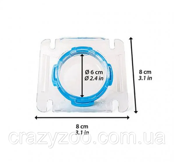 Пластикова кришка для кліток гризунів Ferplast FPI 4820 Wire Connection 8x3 см Ø 6 см 84820099 | Зображення 2