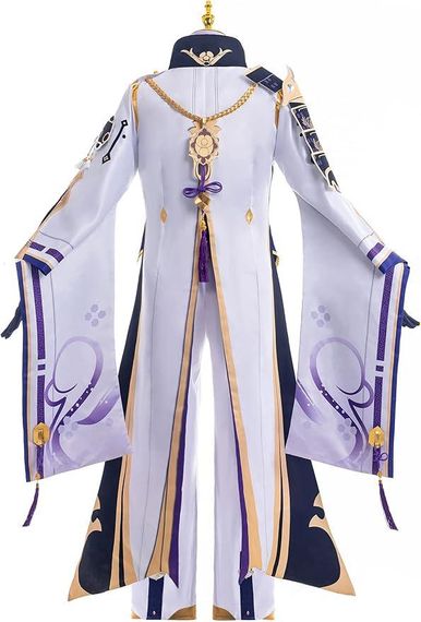 Костюм Комиссато Аято XXL косплей Геншин Импакт комплект образ Kamisato Ayato Genshin Impact на Хэллоуин аниме | Зображення 1